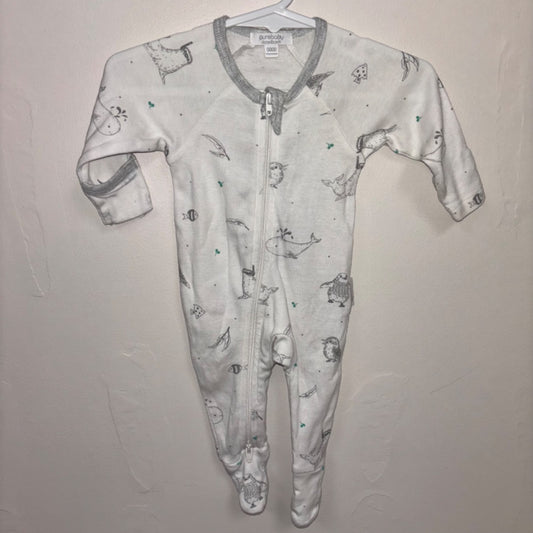 Purebaby Onesie - Size 0000