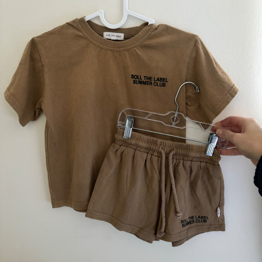 Soll the Label Tee Set *marks - Size 5