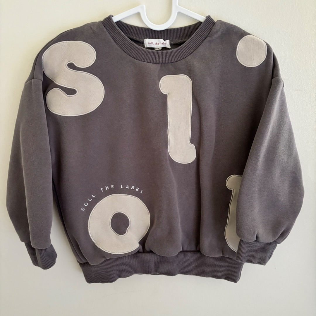 Soll the Label Tracksuit *faded - Size 6