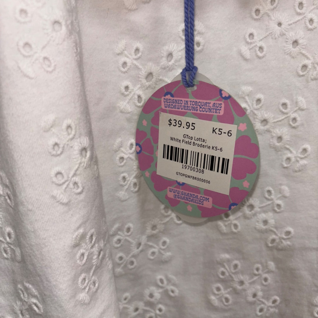 Ghanda Top BNWT - Size 5-6