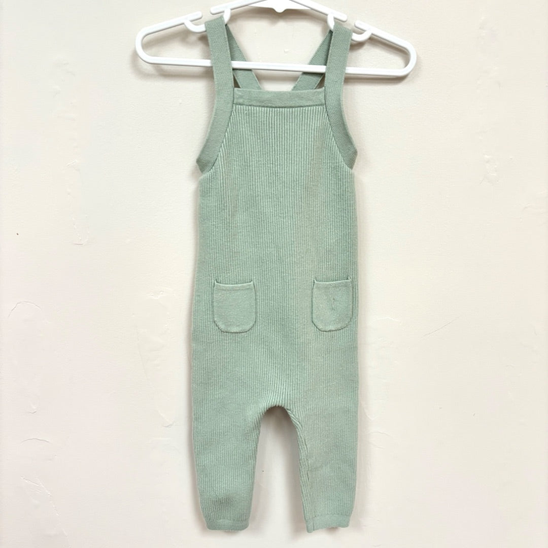 Seed Knit Overalls - Size 0
