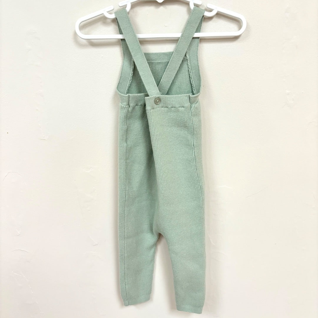 Seed Knit Overalls - Size 0