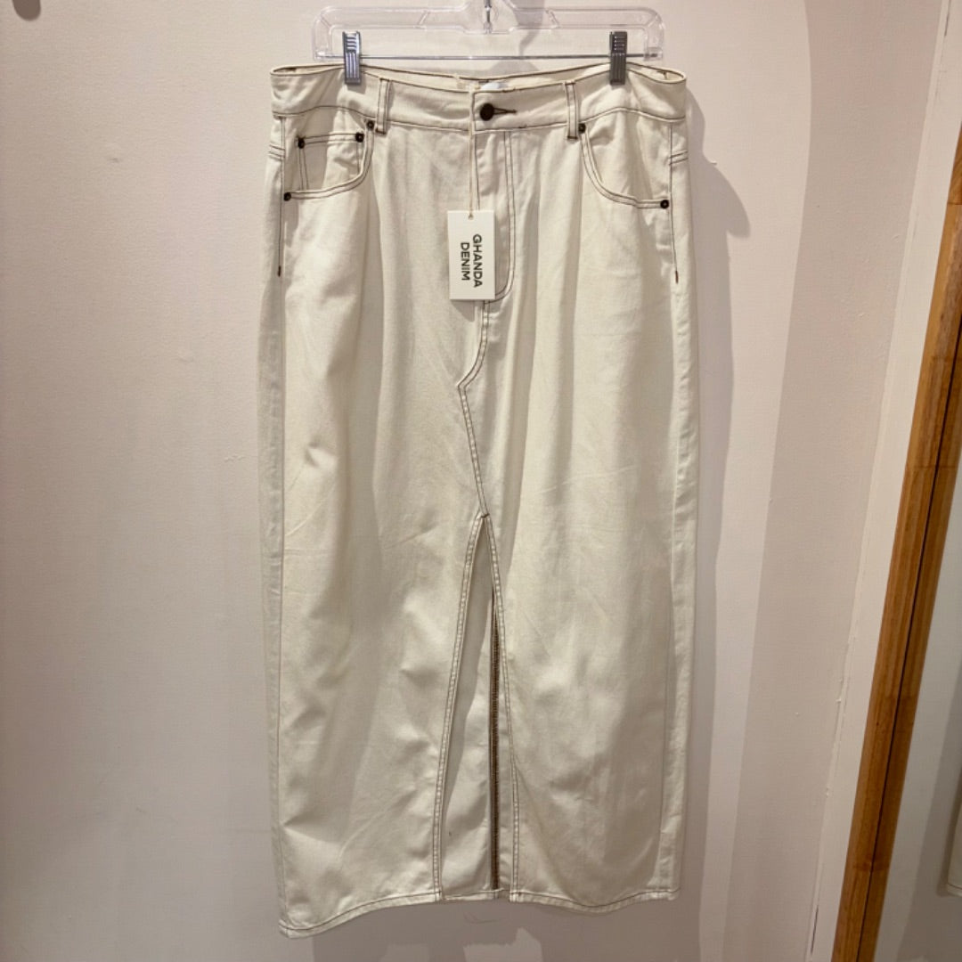 Ghanda Denim Skirt BNWT - Size 14