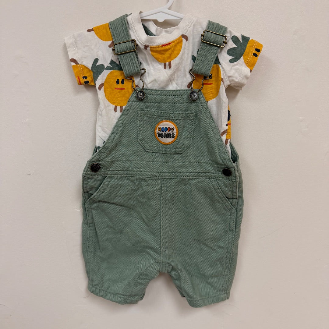 Jack & Milly Overall Set - Size 00