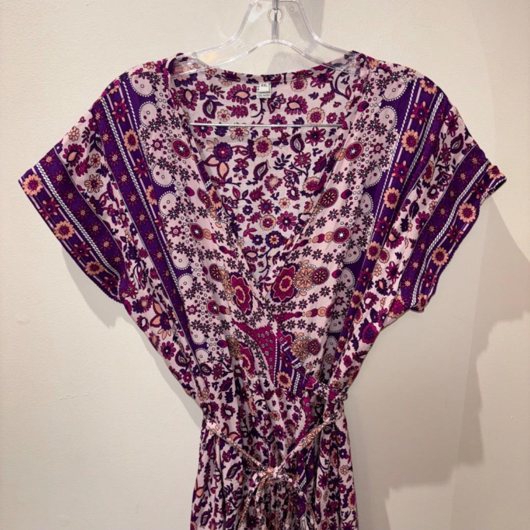 Unknown Brand Wrap Dress - Size XXL
