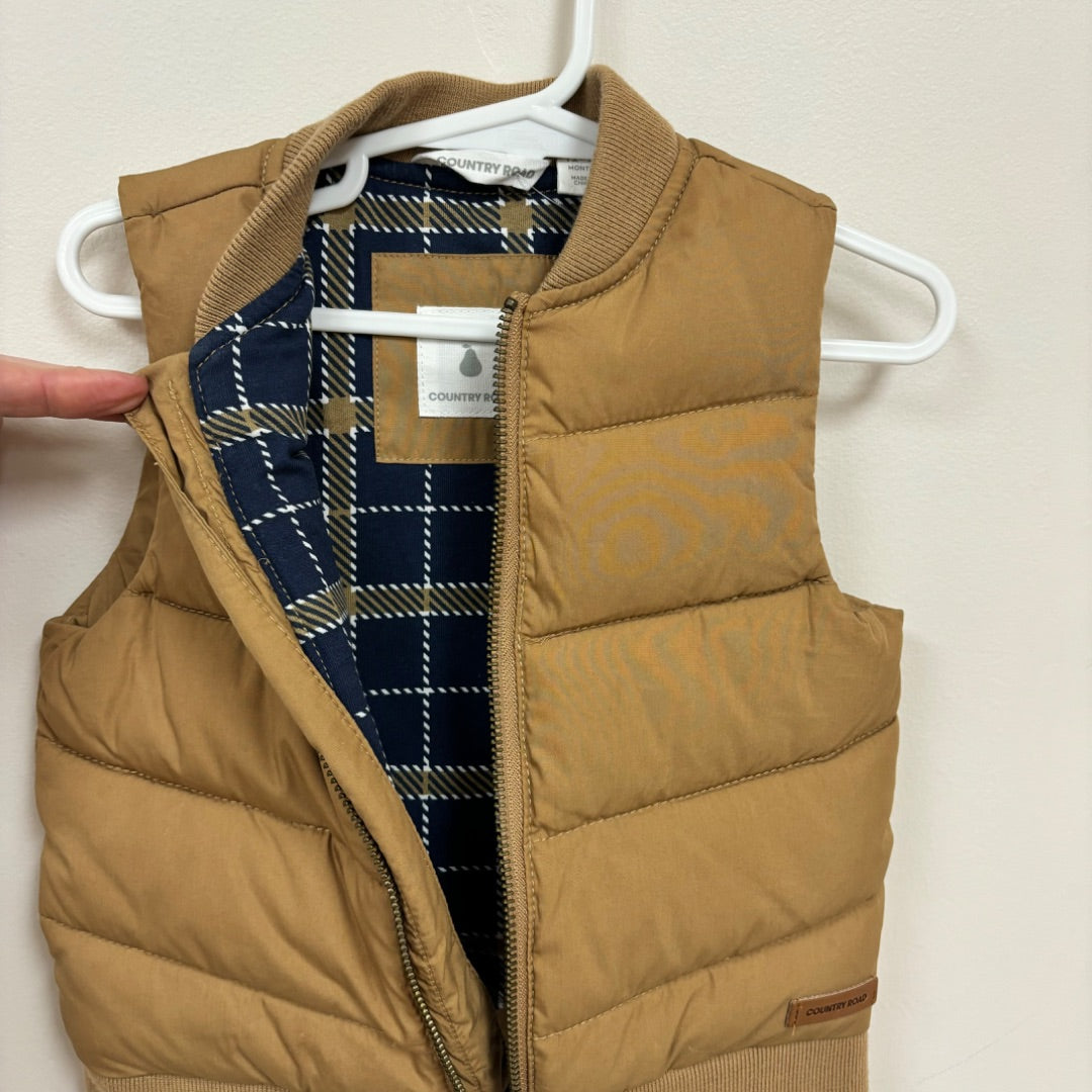 Country Road Puffer Vest - Size 1