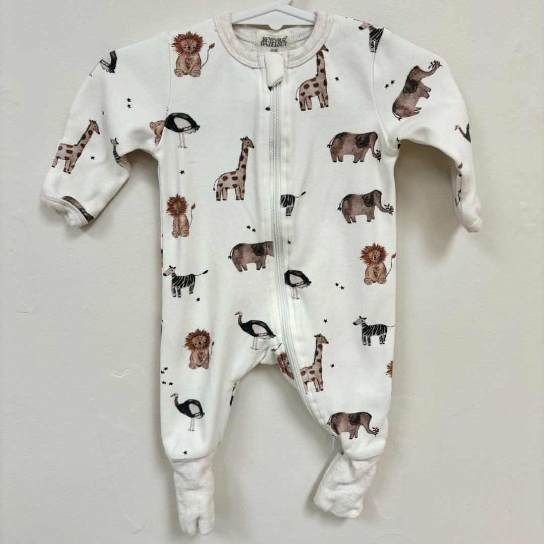 Bencer & Hazelnut Onesie - Size 0000