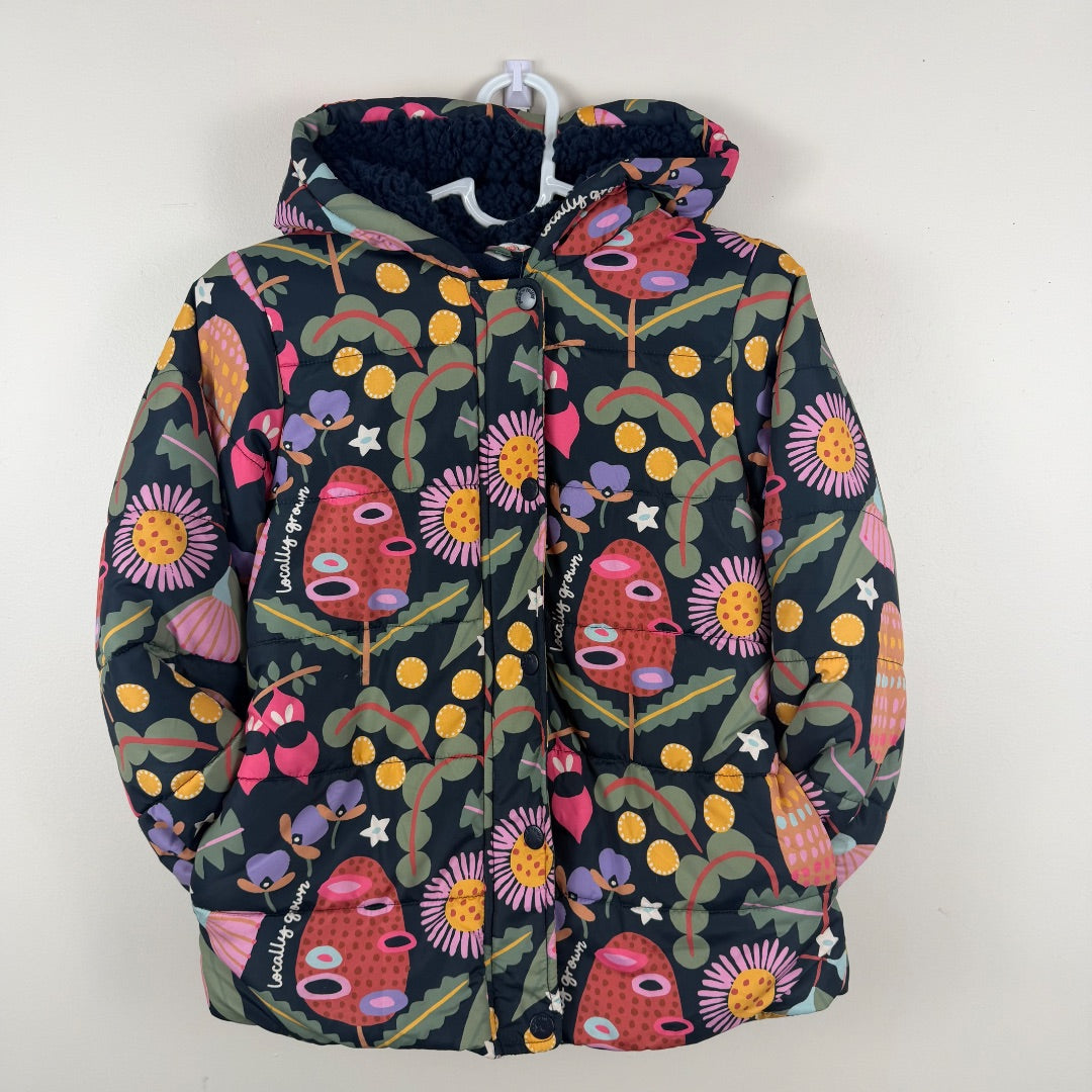 Jack & Milly Puffer Jacket - Size 6