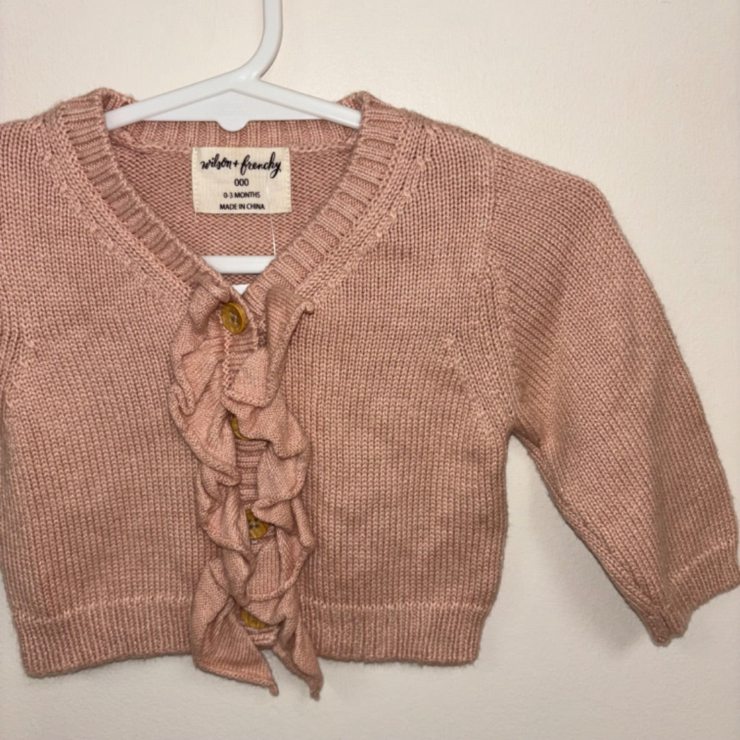 Wilson & Frenchy Knit Cardigan - Size 000