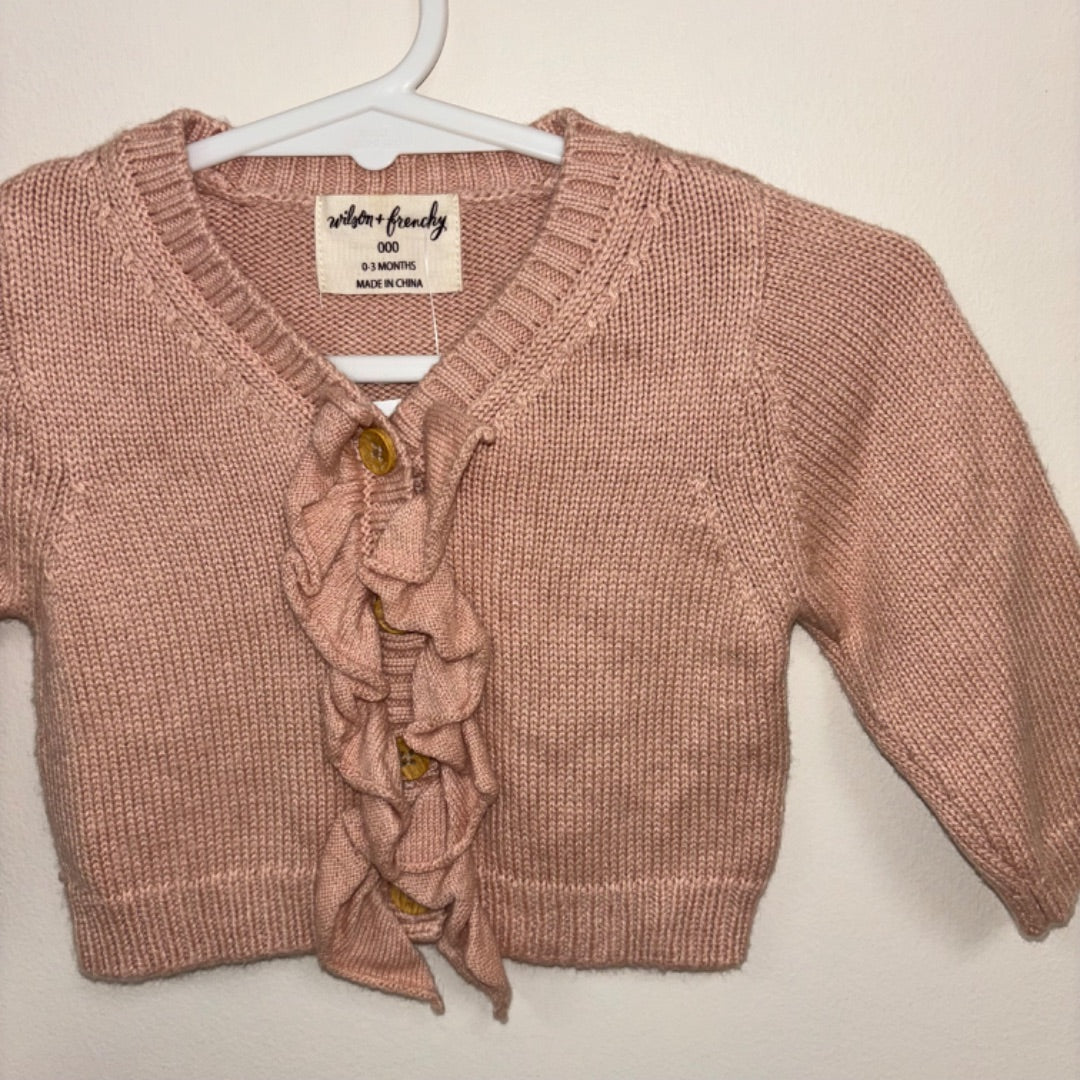 Wilson & Frenchy Knit Cardigan - Size 000