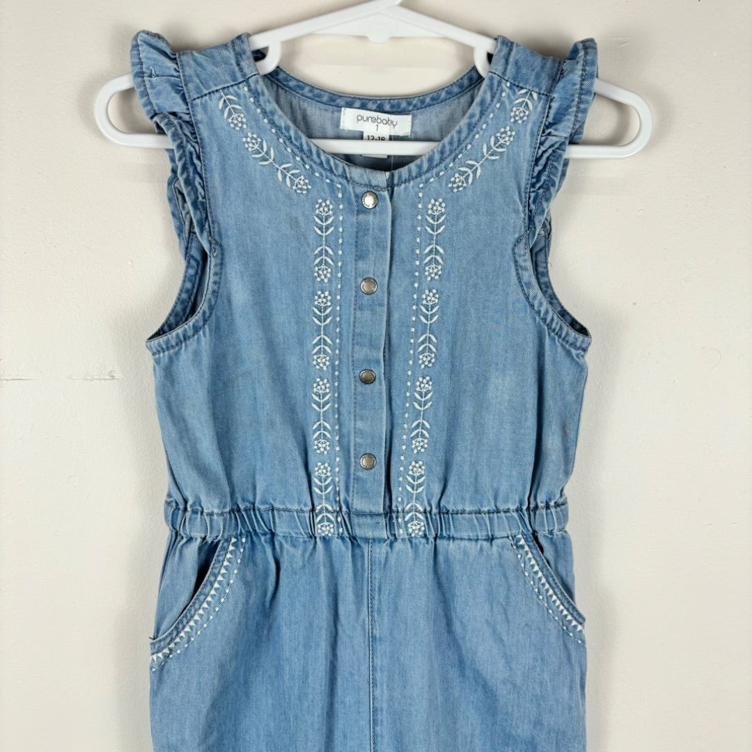 Purebaby Jumpsuit *marks - Size 1