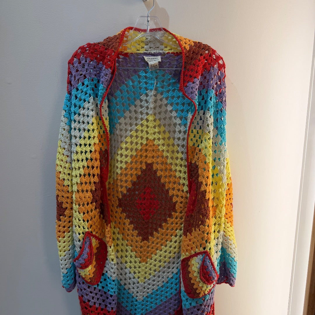 Chasing Unicorns Knit Cardigan - Size O/S