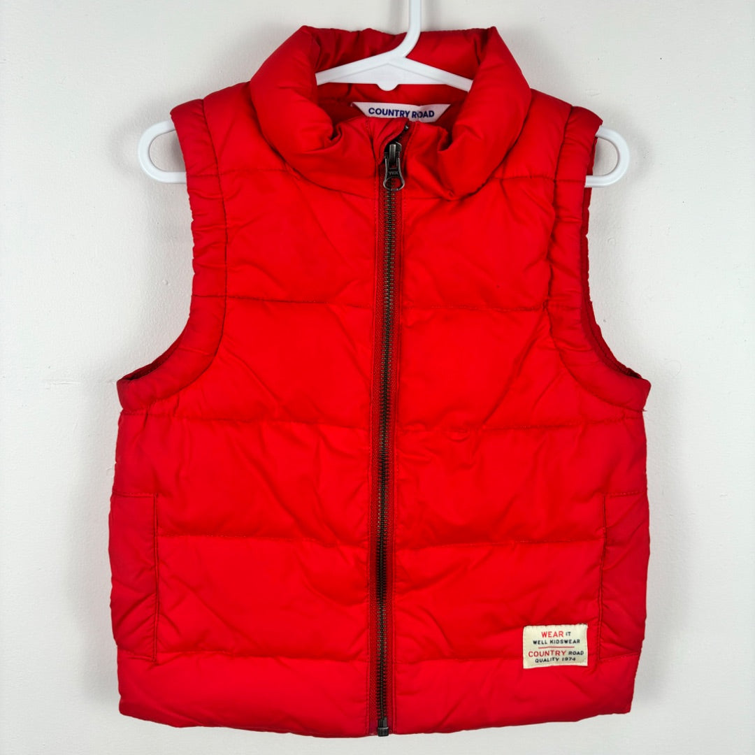Country Road Vest - Size 2-3