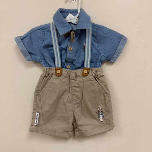 Peter Rabbit Overall Set - Size 00
