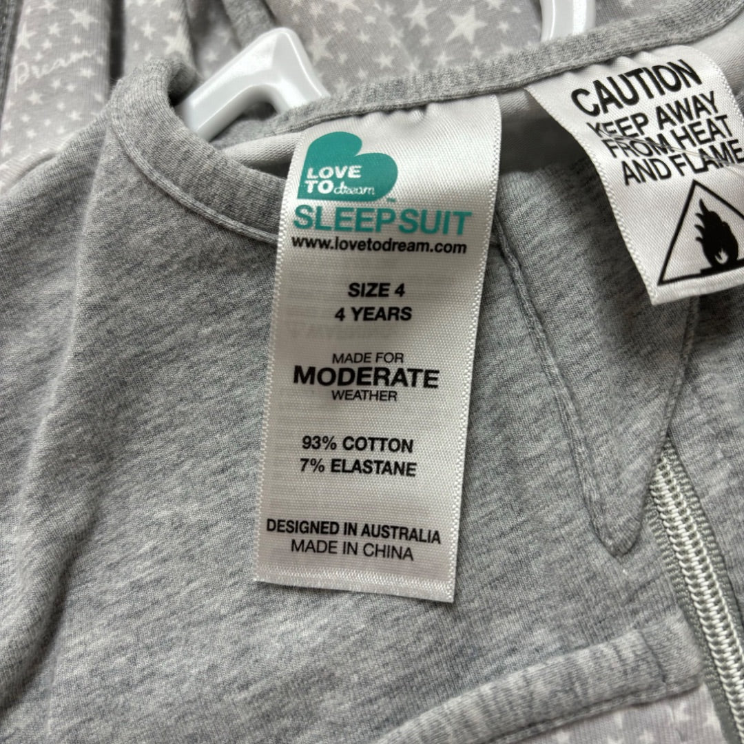 Love to Dream Sleeping Bag Moderate Weather - Size 4