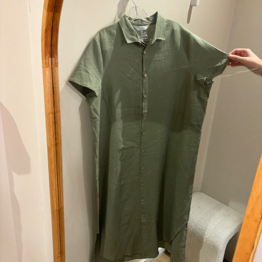 Grace Hill Linen Dress BNWT - Size 18