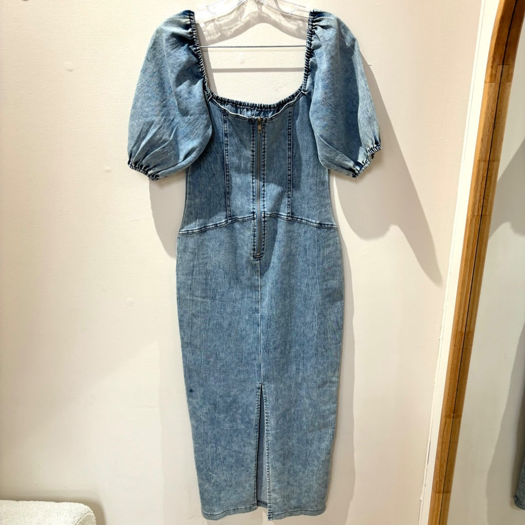 Saints + Secrets Denim Dress - Size 10