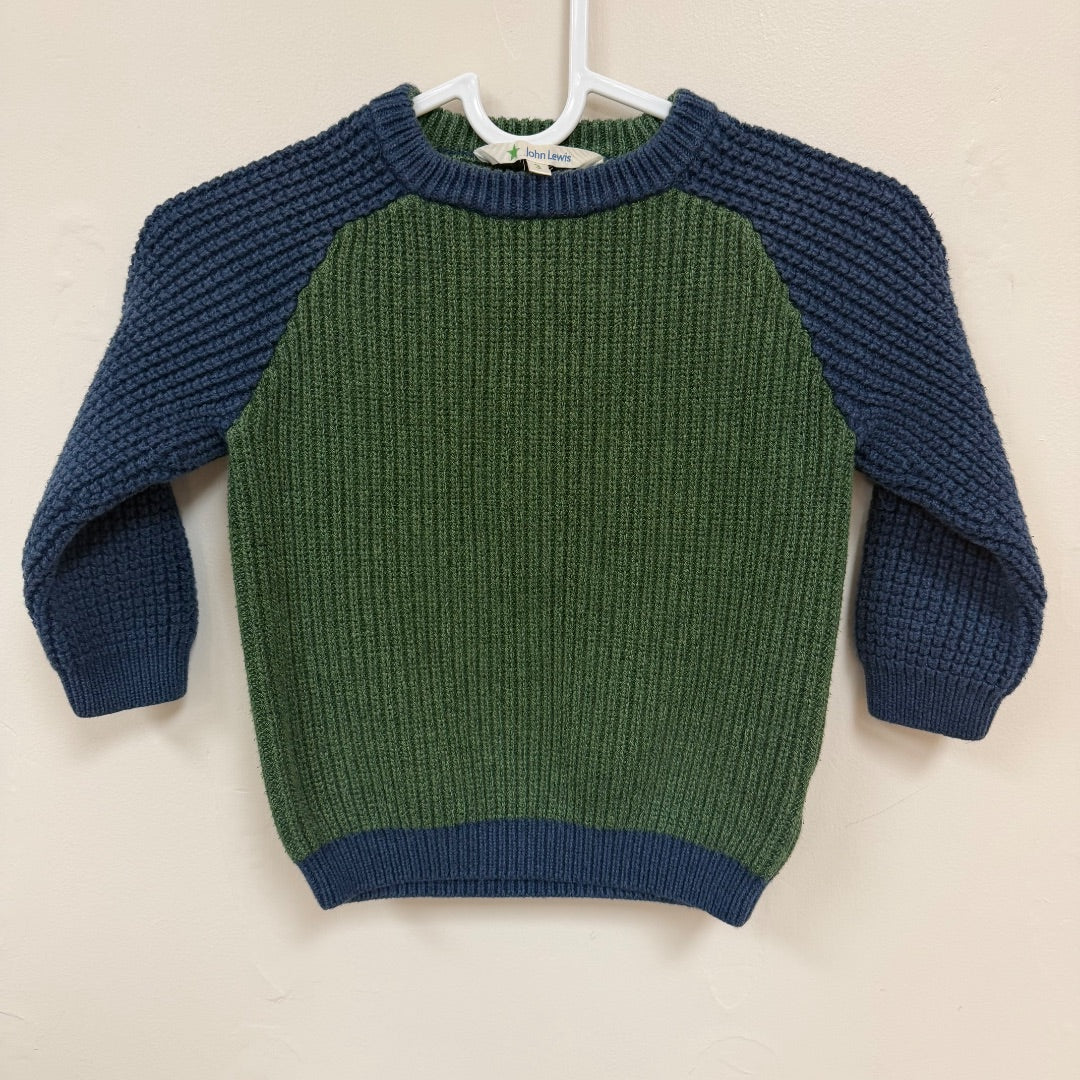 John Lewis Knit Jumper - Size 3