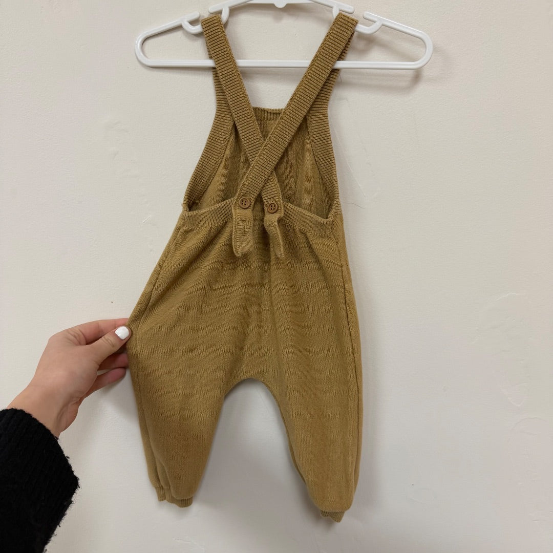 Quincy Mae Knit Overalls - Size 0