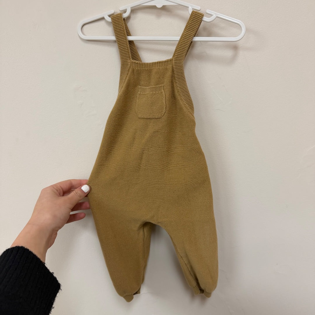 Quincy Mae Knit Overalls - Size 0