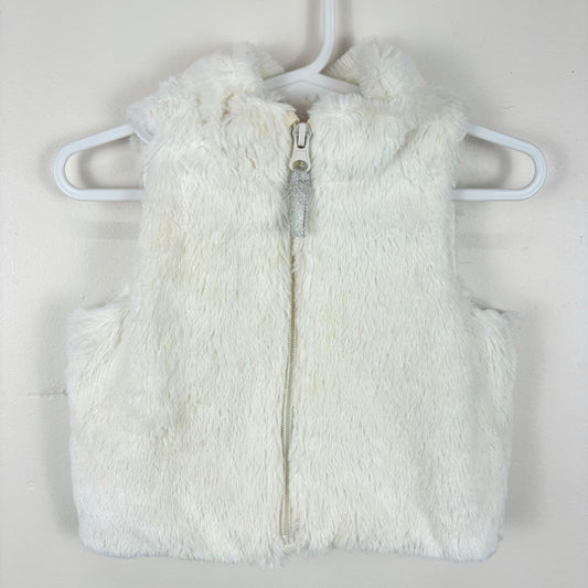 Mango Fluffy Vest - Size 0