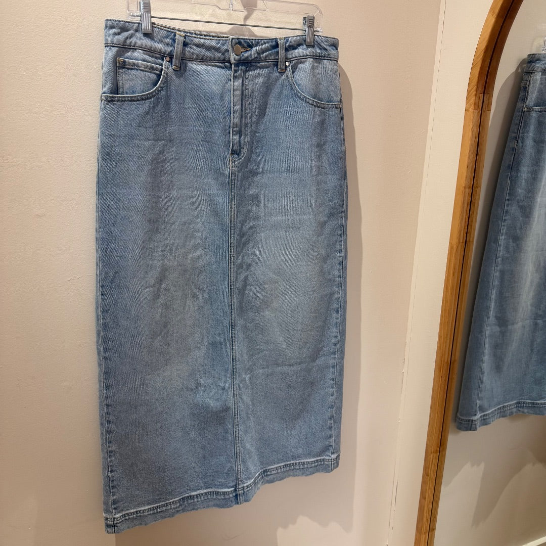 Witchery Denim Skirt - Size 12
