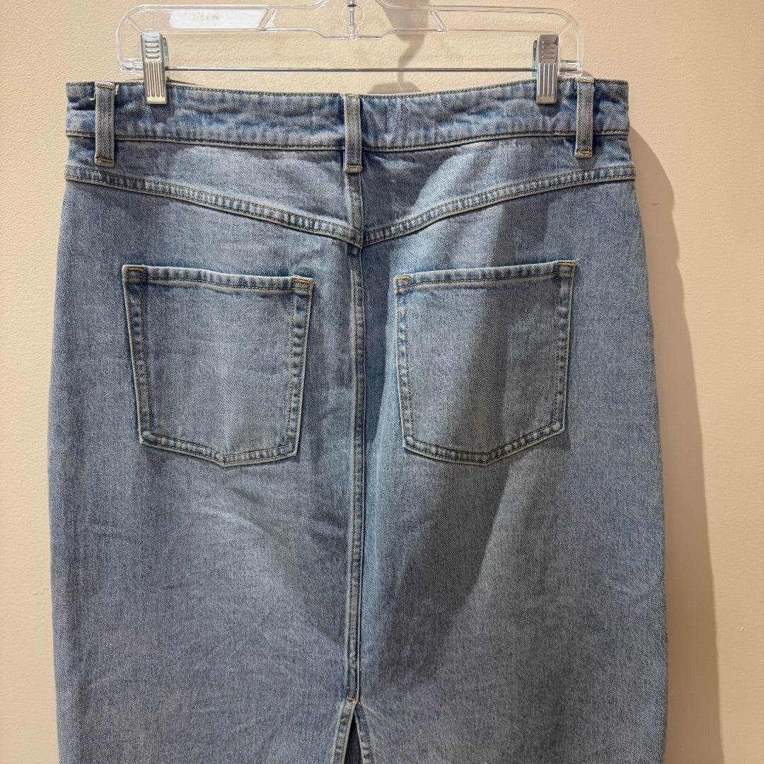 Witchery Denim Skirt - Size 12