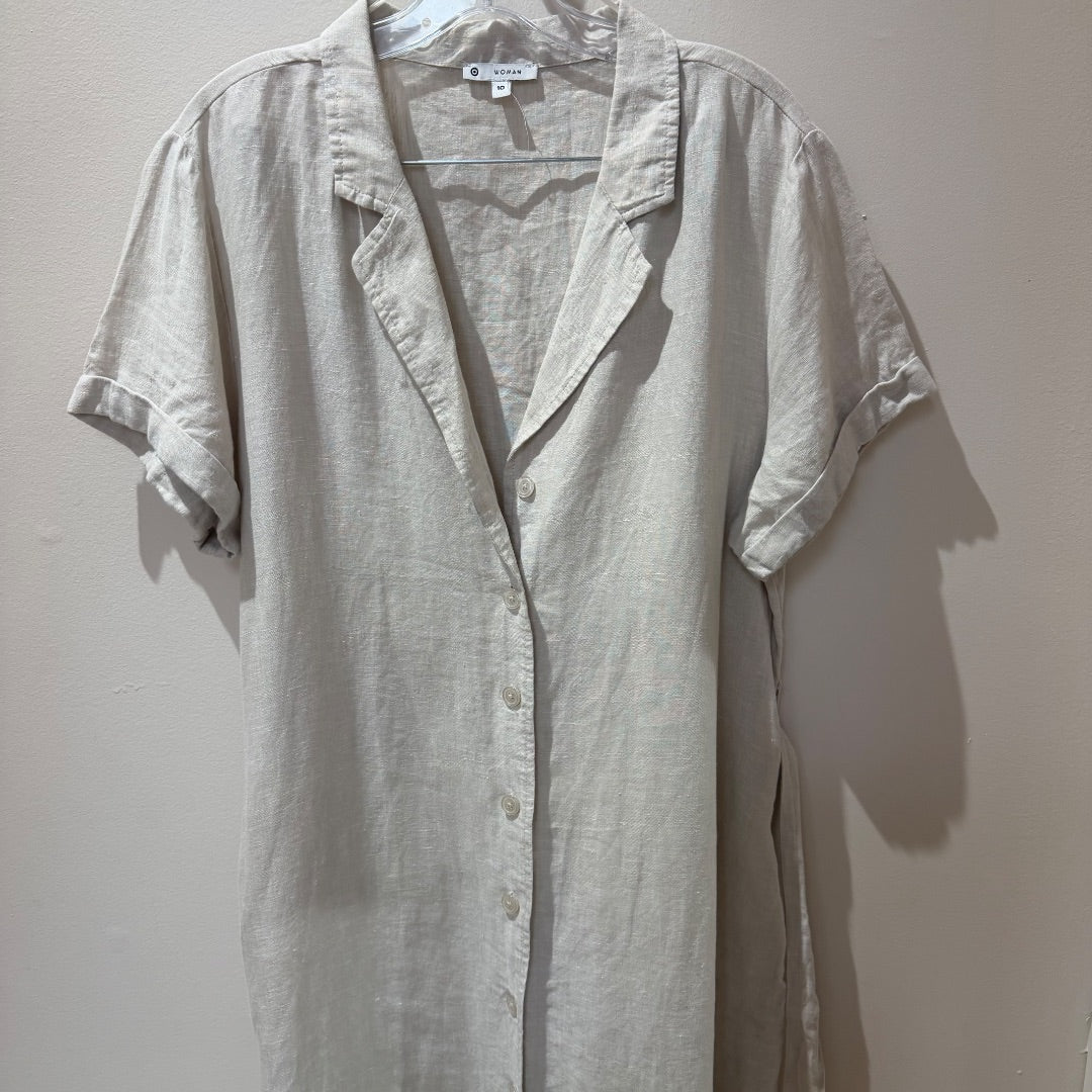 Target Linen Dress - Size 10
