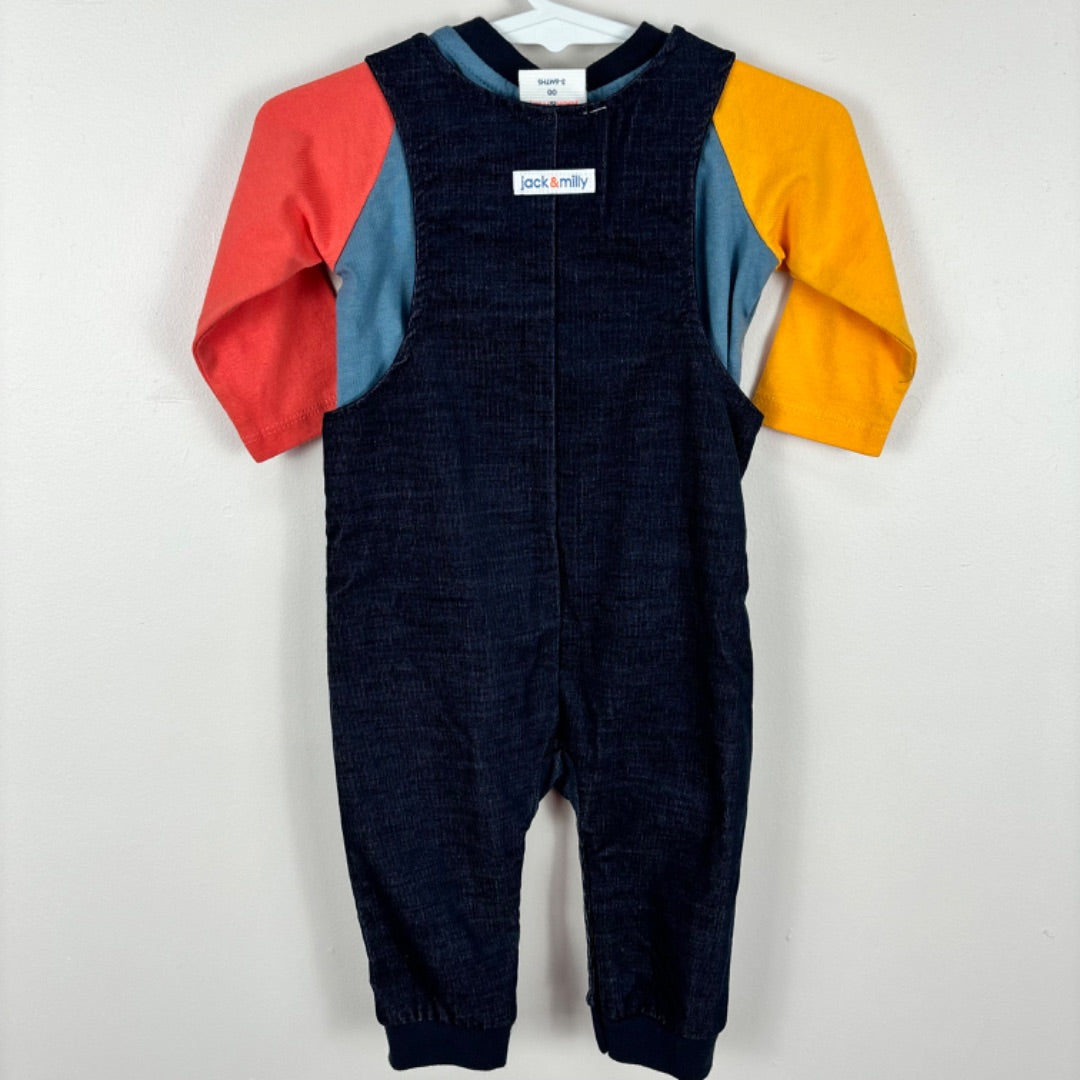 Jack & Milly Overall Set BNWT - Size 00