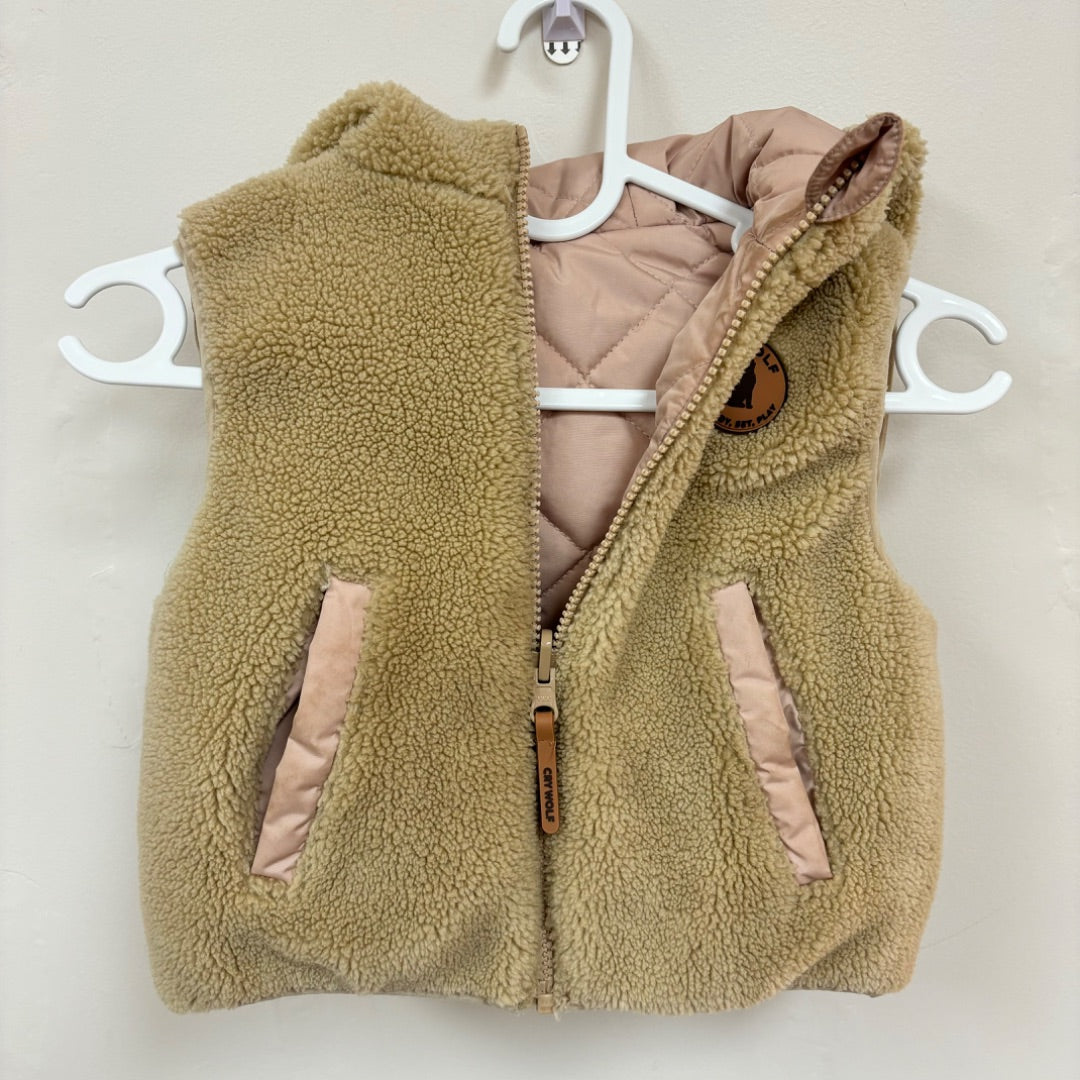 Crywolf Reversible Vest - Size 2-3