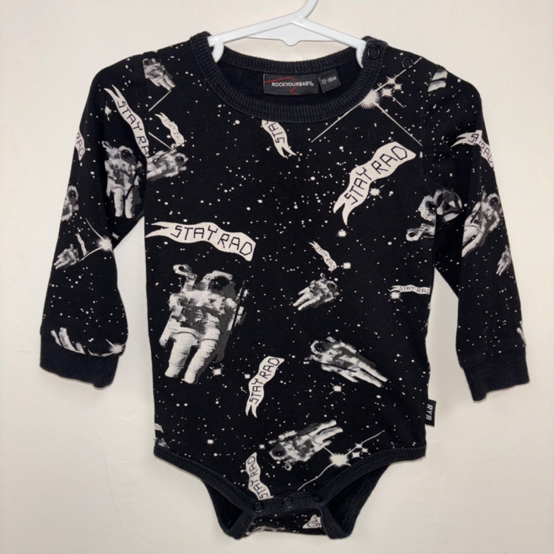 Rock Your Baby Romper - Size 12-18 mths