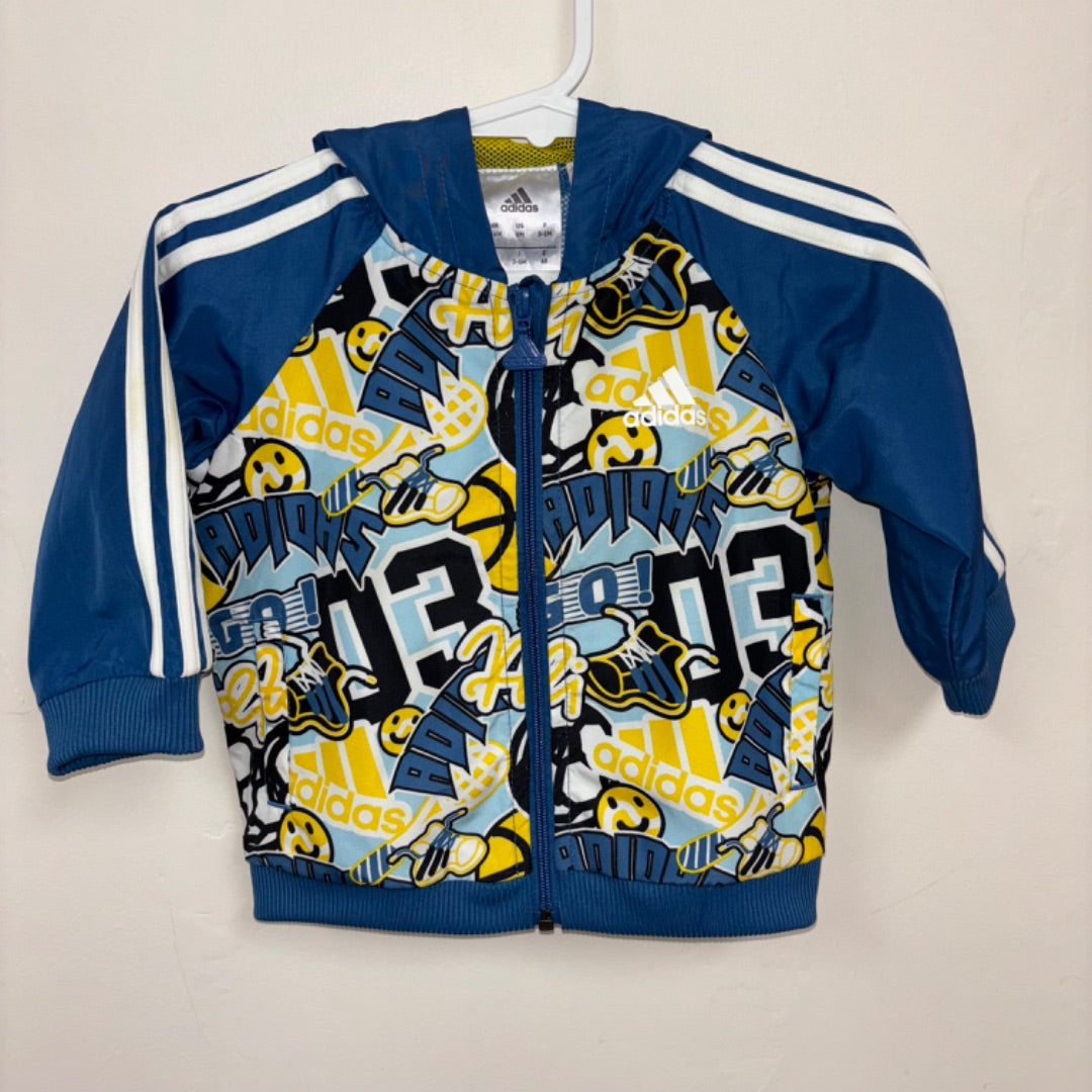 Adidas Tracksuit - Size 3-6m
