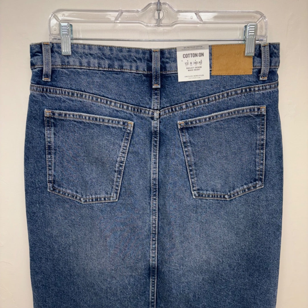 Cotton On Denim Skirt BNWT - Size 12