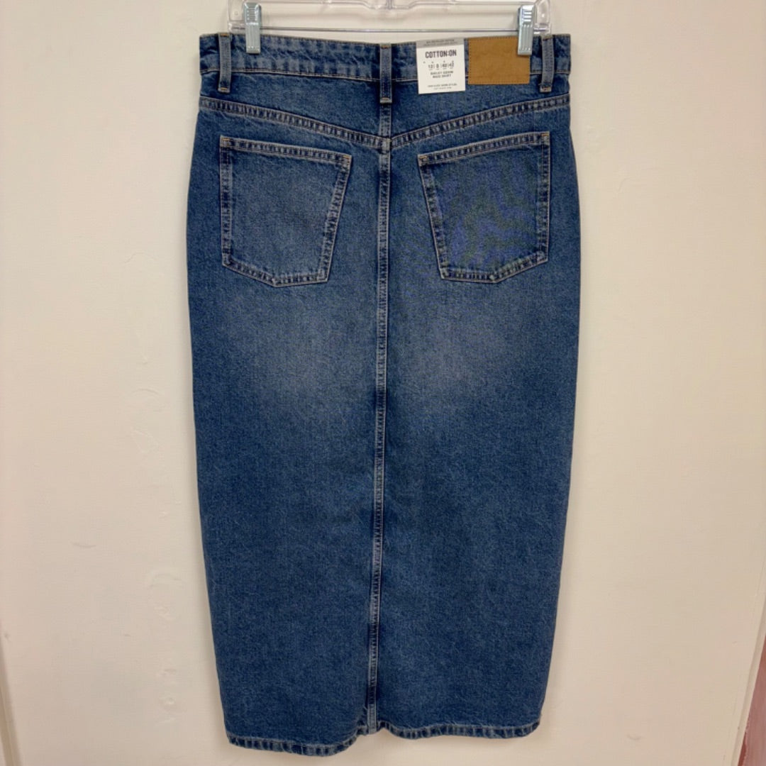 Cotton On Denim Skirt BNWT - Size 12