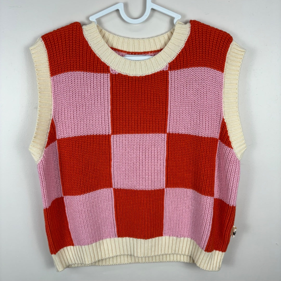 Sunday Siblings Knit Vest - Size 7-8