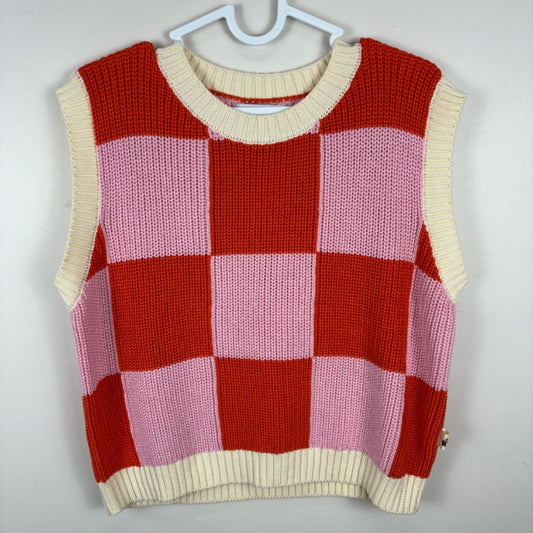 Sunday Siblings Knit Vest - Size 7-8