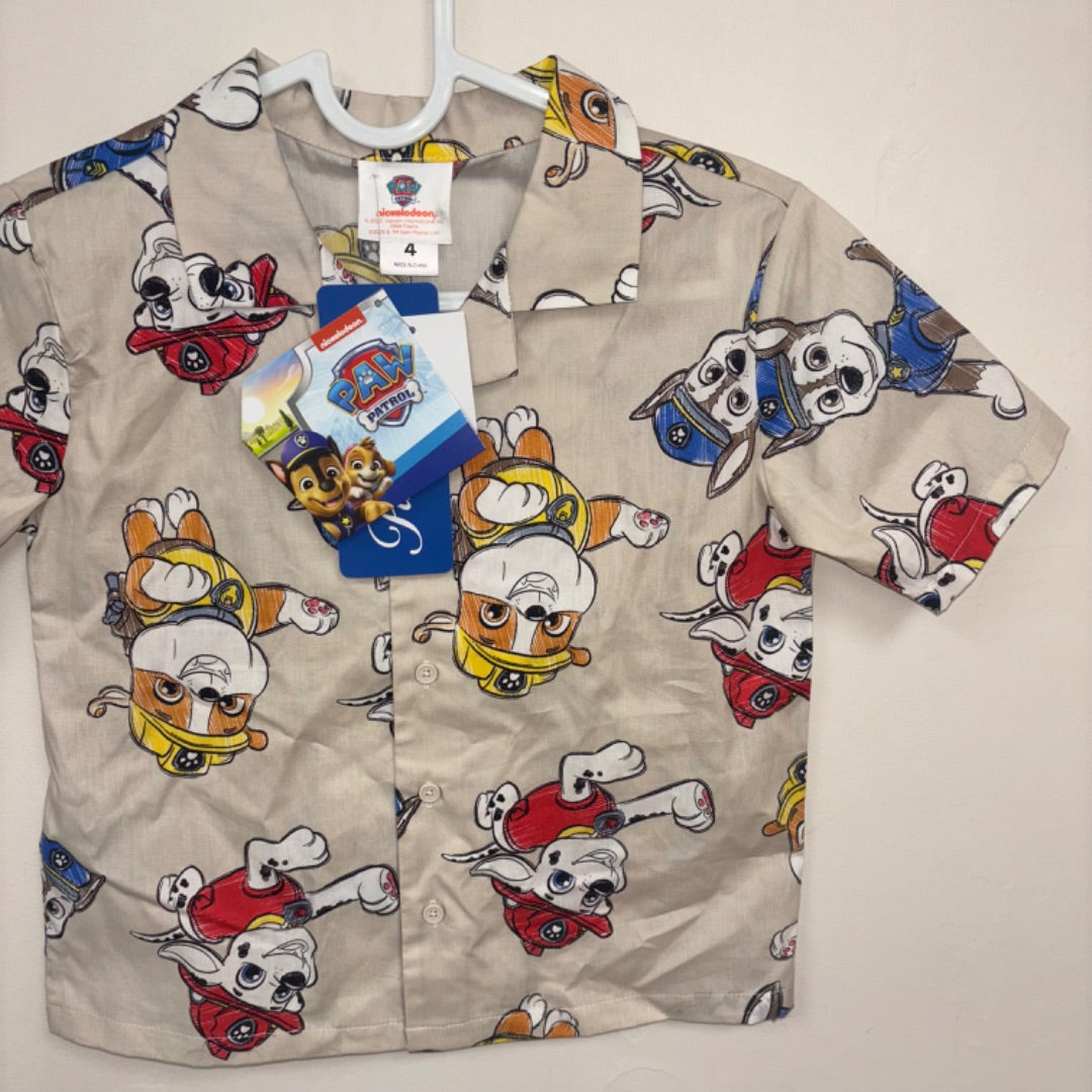 Paw Patrol Shirt BNWT - Size 4