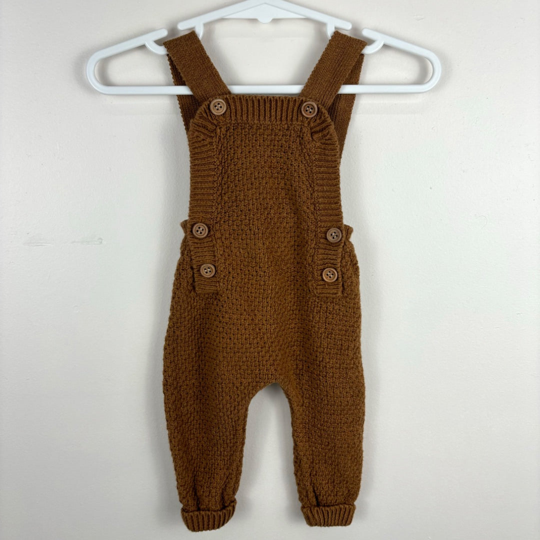 Bebe Knit Overalls - Size 000