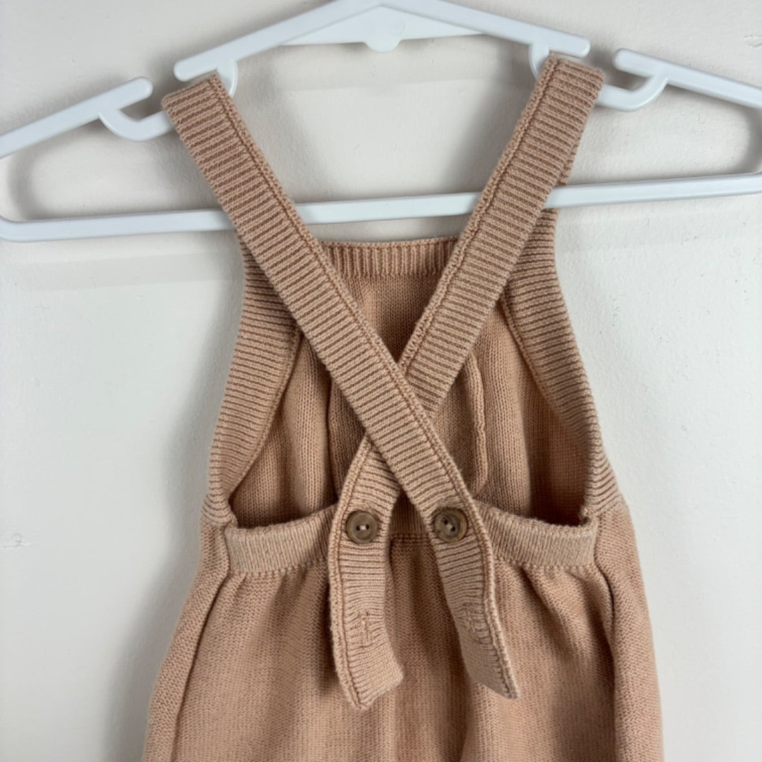 Quincy Mae Knit Overalls - Size 000