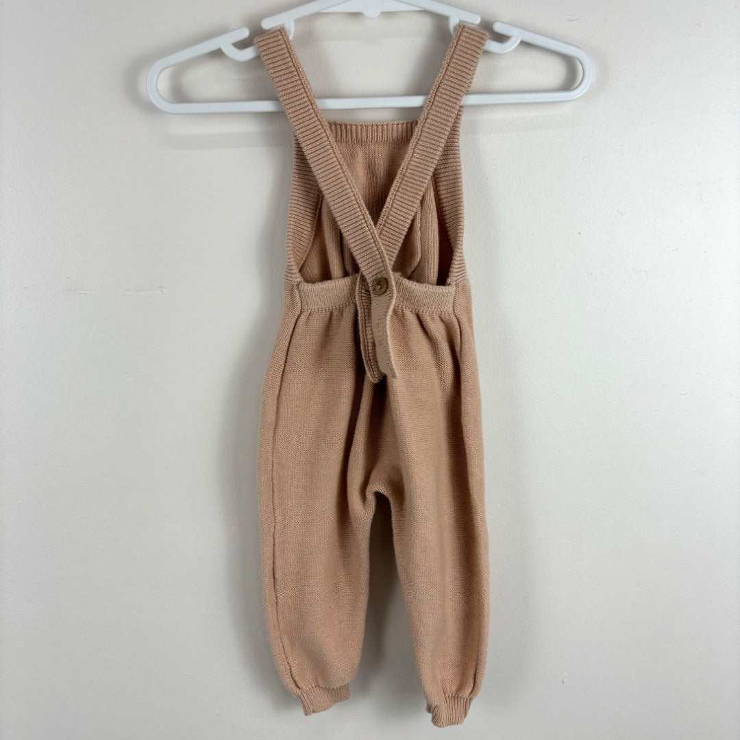 Quincy Mae Knit Overalls - Size 000