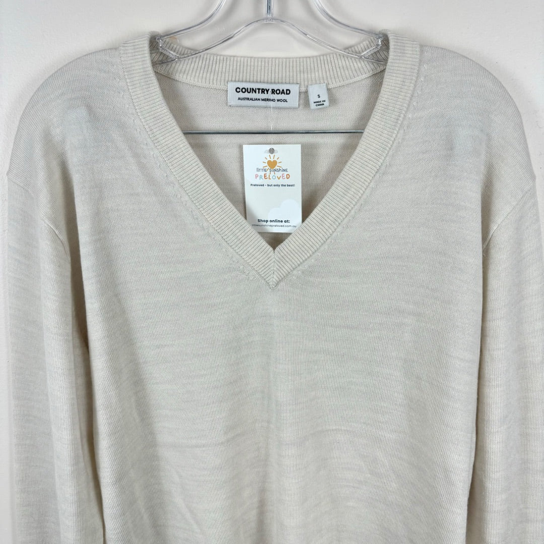 Country Road Marino Wool Sweater - Size S