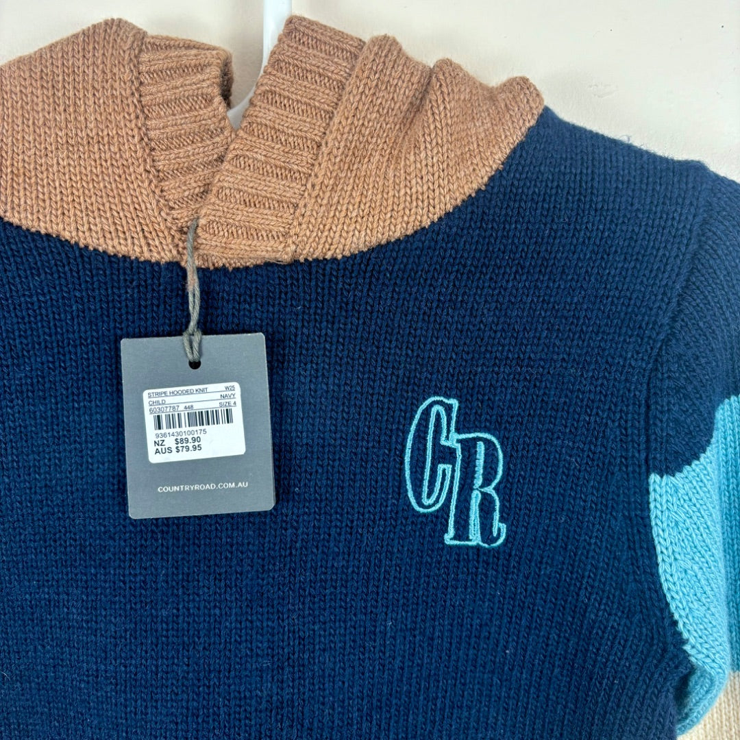 Country Road Knit Jumper BNWT - Size 4