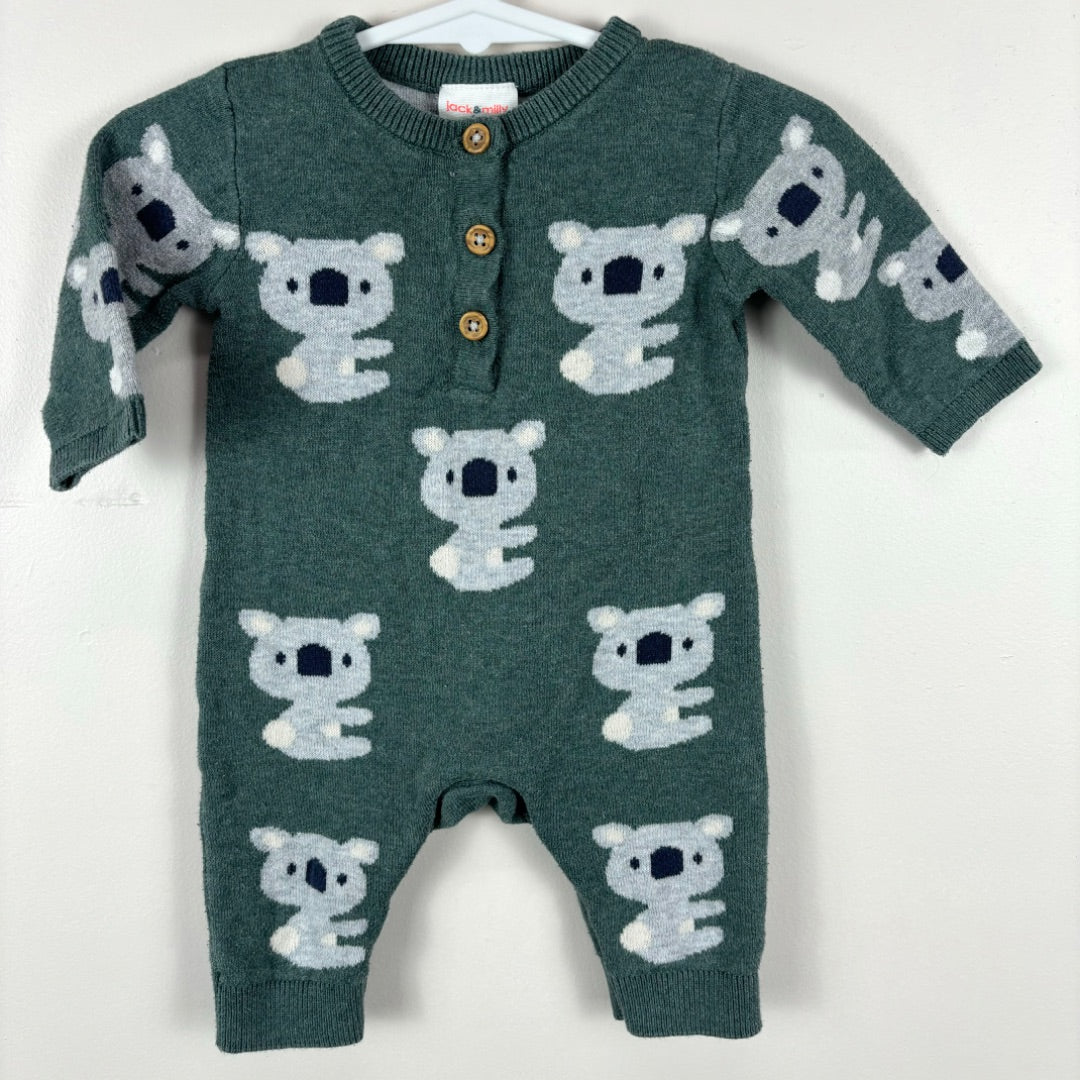 Jack & Milly Onesie - Size 000