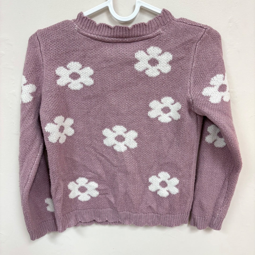 Mini Mango Knit Cardigan - Size 6