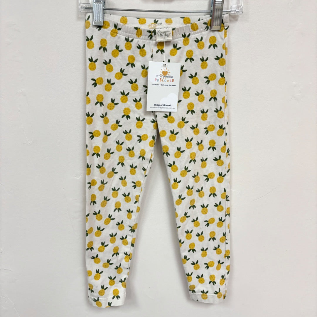 Nature Baby Leggings BNWT - Size 3