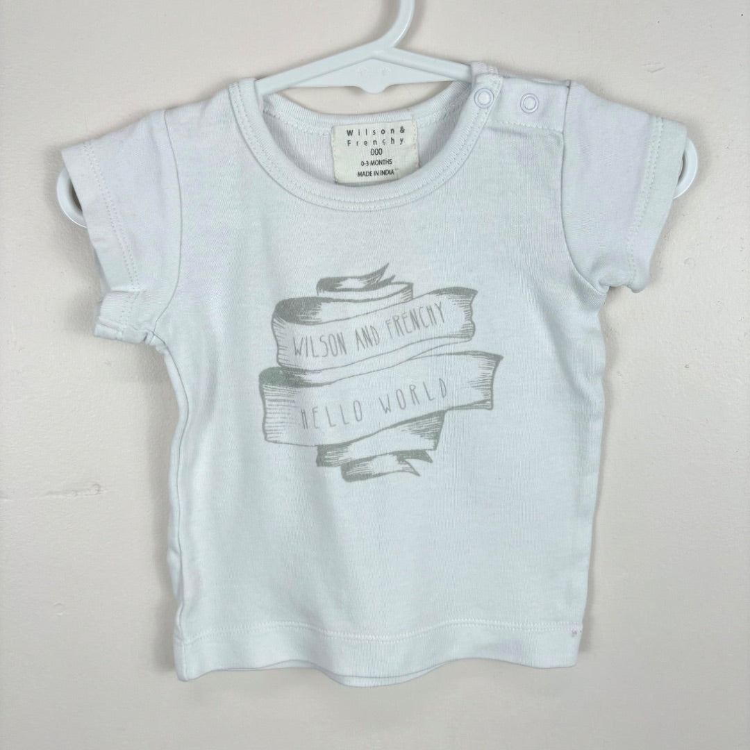 Wilson & Frenchy Tee - Size 000