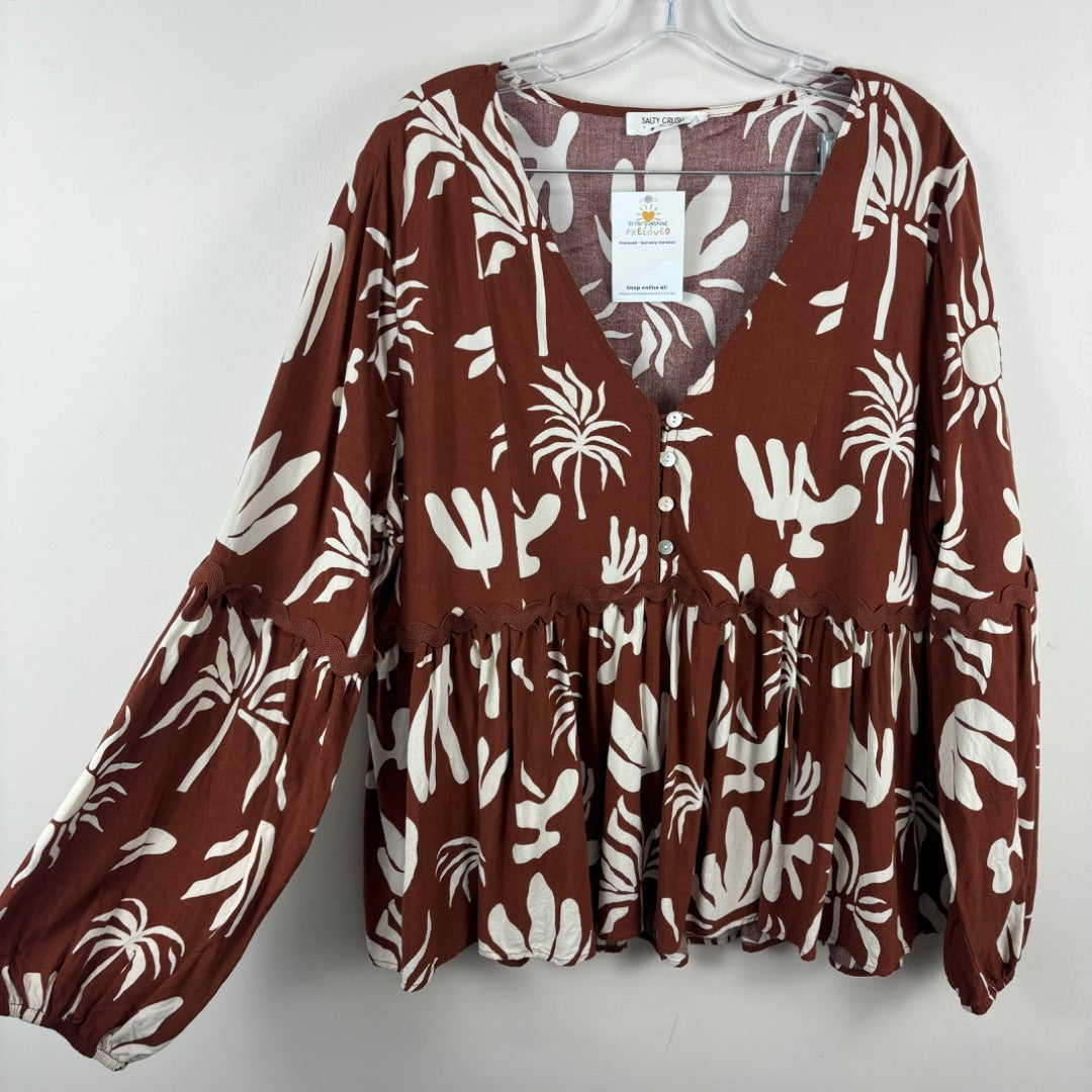 Salty Crush Blouse - Size 20
