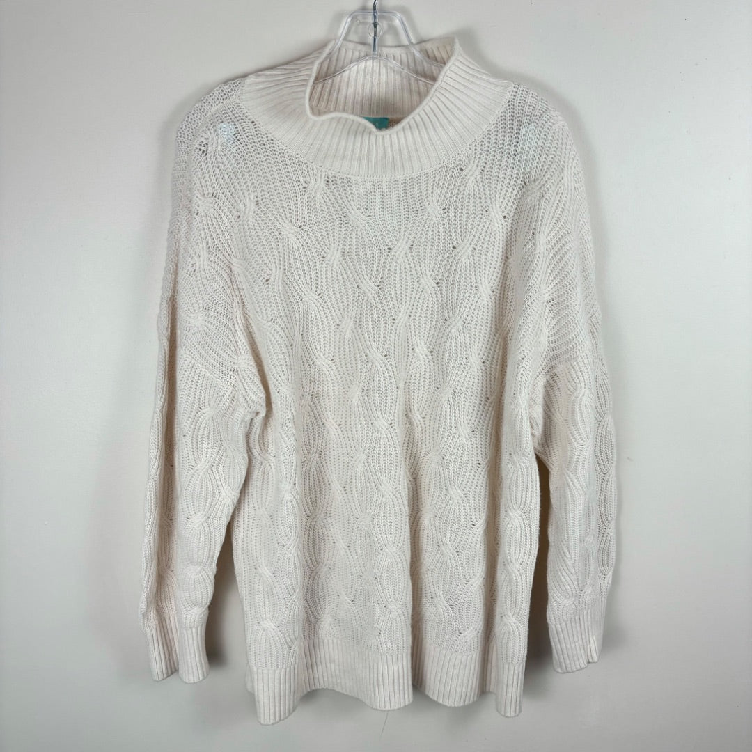 Blue Illusion Knit Jumper - Size XL