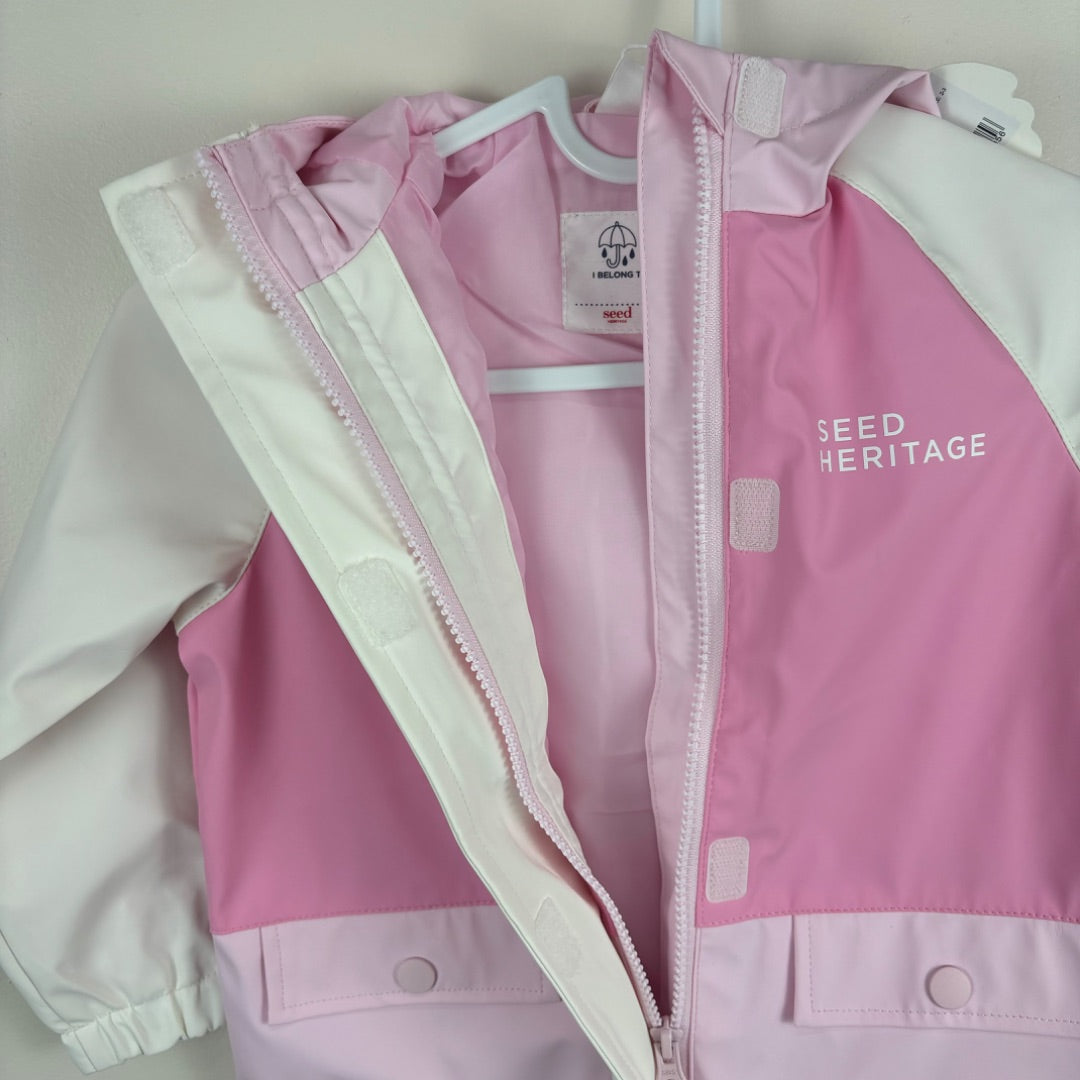 Seed Rain Coat BNWT - Size 2-3