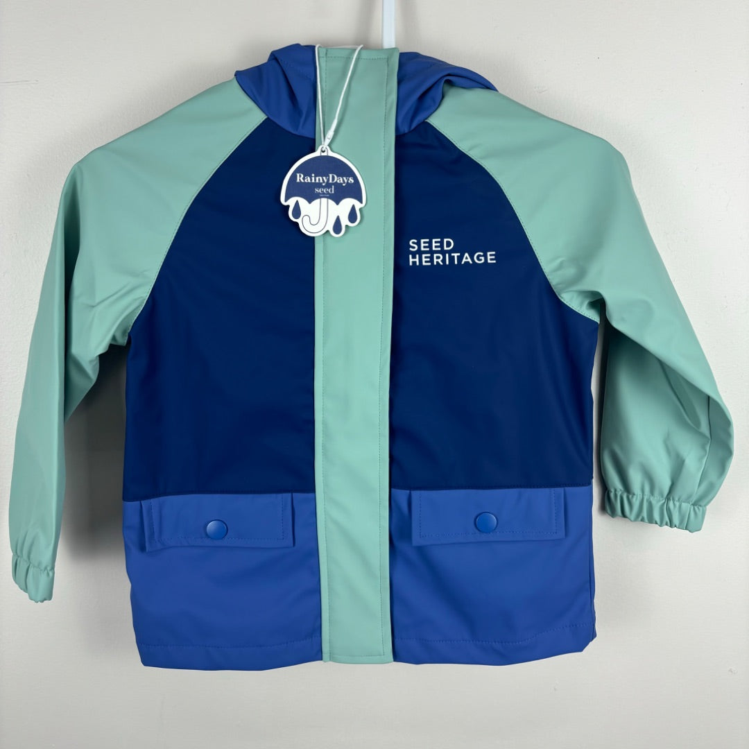 Seed Rain Coat BNWT - Size 2-3